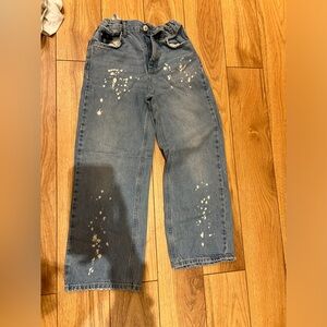 Girls Zara wide leg jeans
